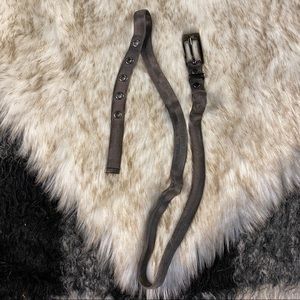 Vintage 90s mesh thin skinny pink belt md